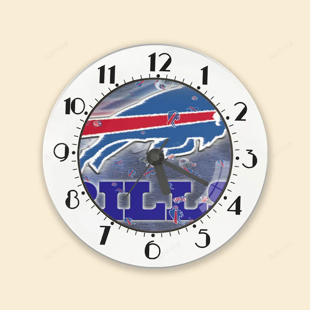 Buffalo Bills Logo v18 Alarm Clock