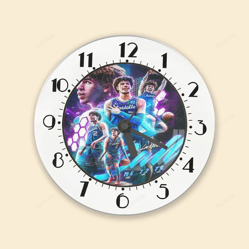 Charlotte Hornets LaMelo Ball9 Alarm Clock