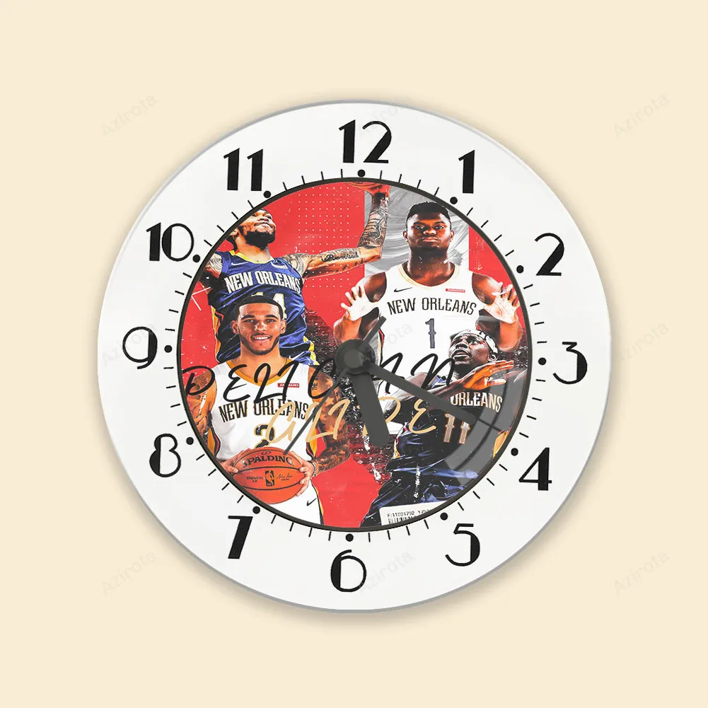 New Orleans Pelicans Players v14 Alarm Clock