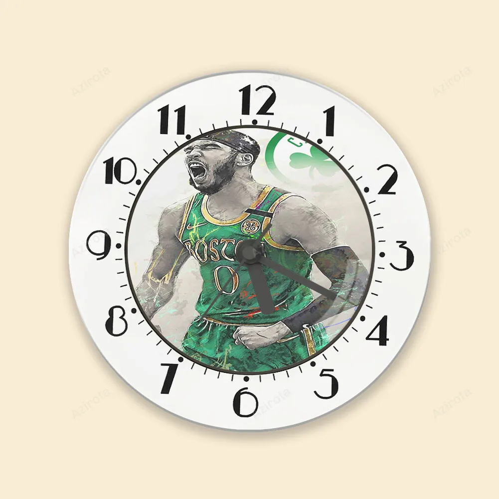 Boston Celtics Jayson Tatum Colorwater Alarm Clock