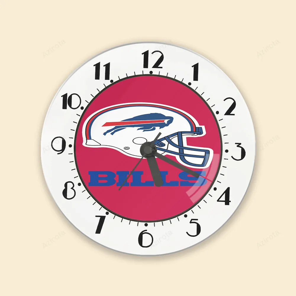 Buffalo Bills Helmet Logo Alarm Clock