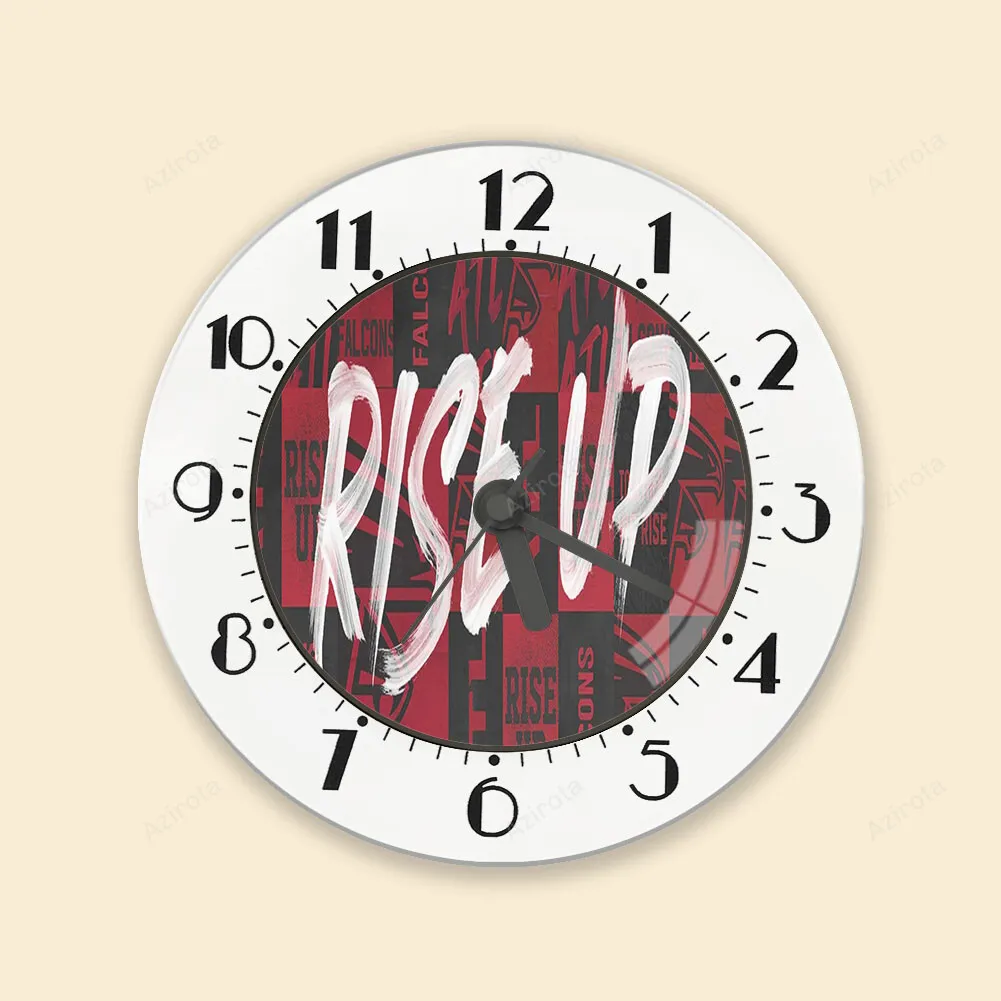 Atlanta Falcons Rise Up Seamless2 Alarm Clock