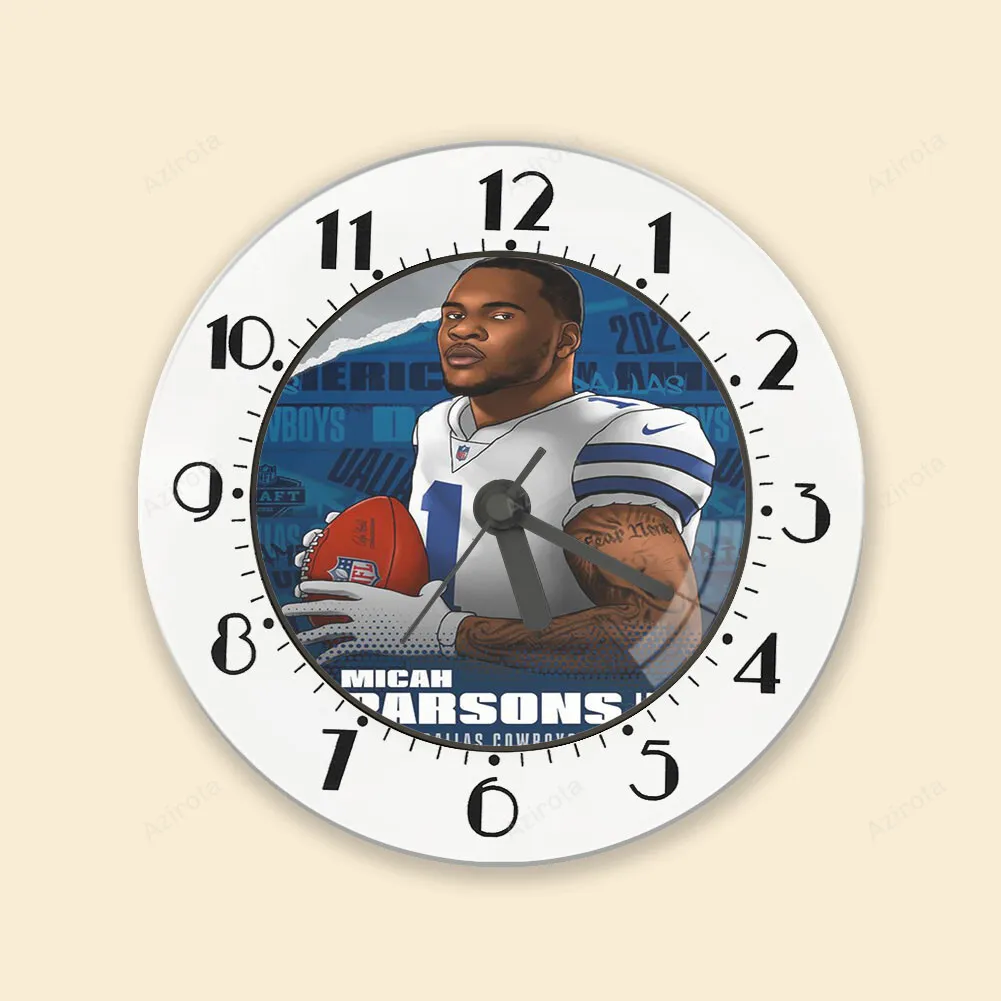 Dallas Cowsboys Micah Parsons7 Alarm Clock