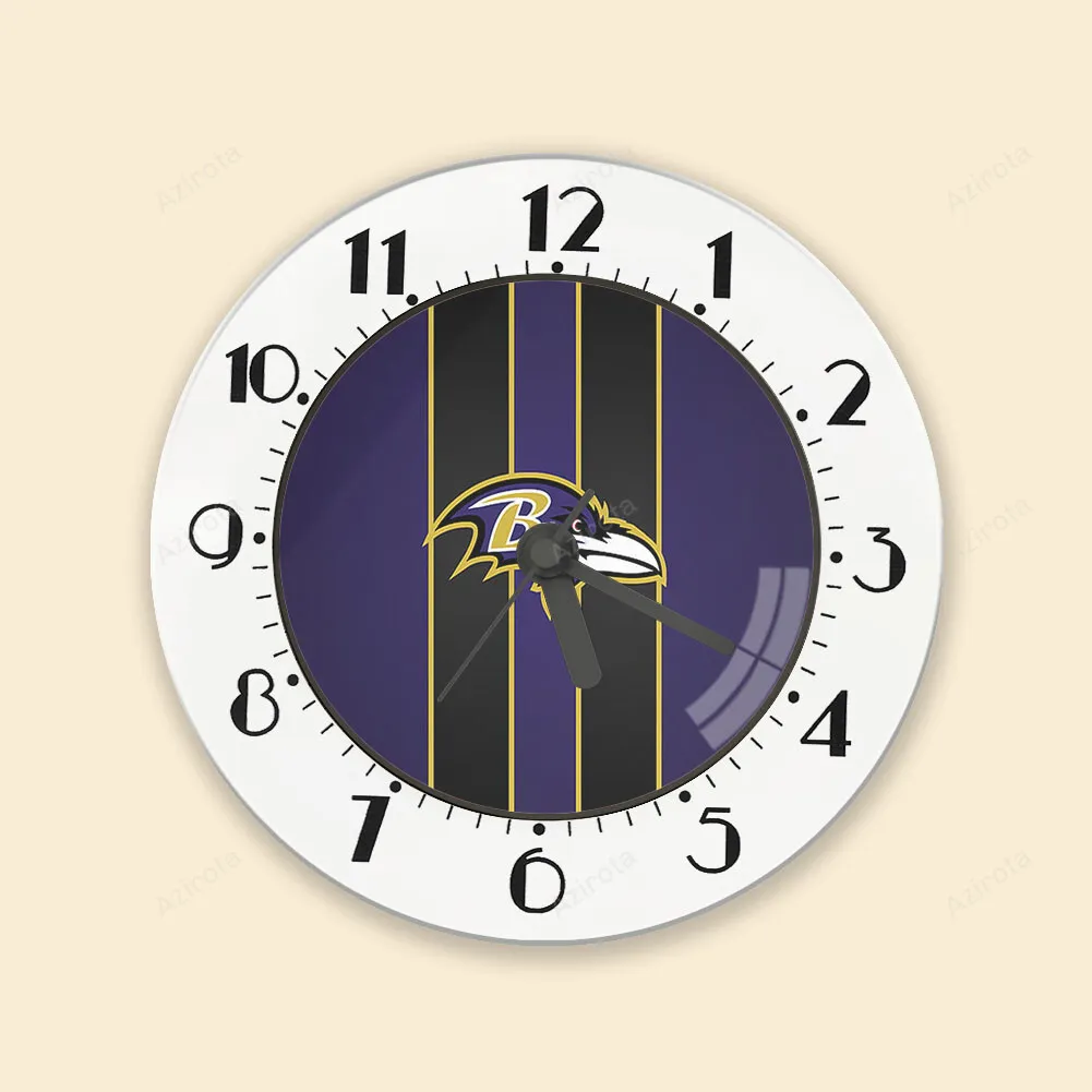 Baltimore Ravens Logo16 Alarm Clock