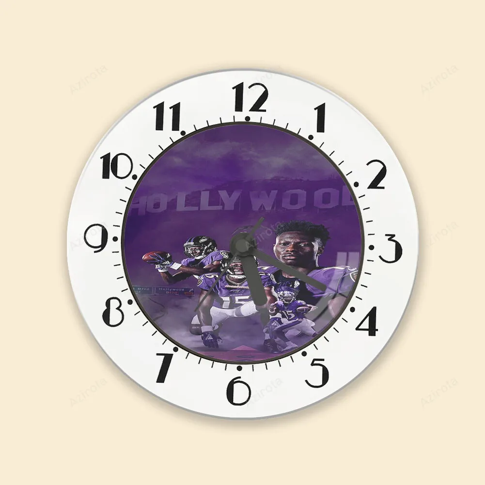 Baltimore Ravens Team6 Alarm Clock