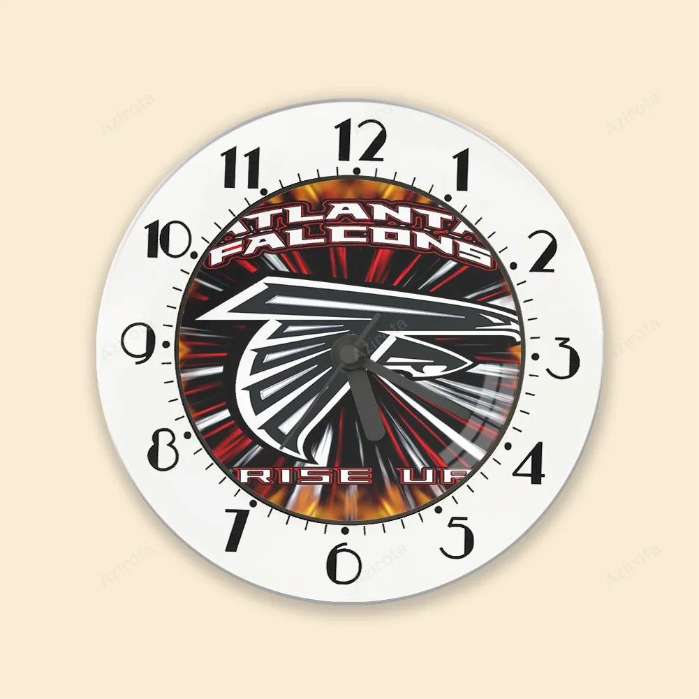 Atlanta Falcons Rise Up v2 Alarm Clock
