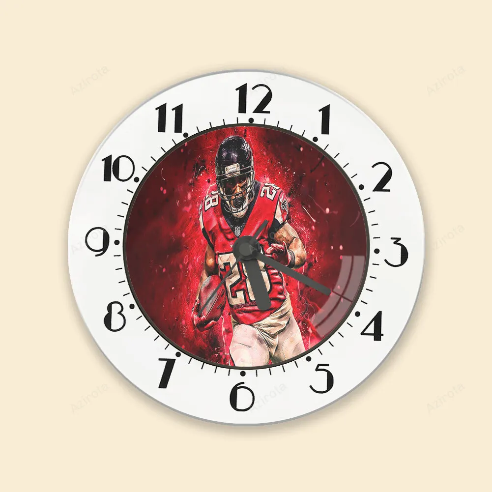 Atlanta Falcons Terron Ward 28 v2 Alarm Clock