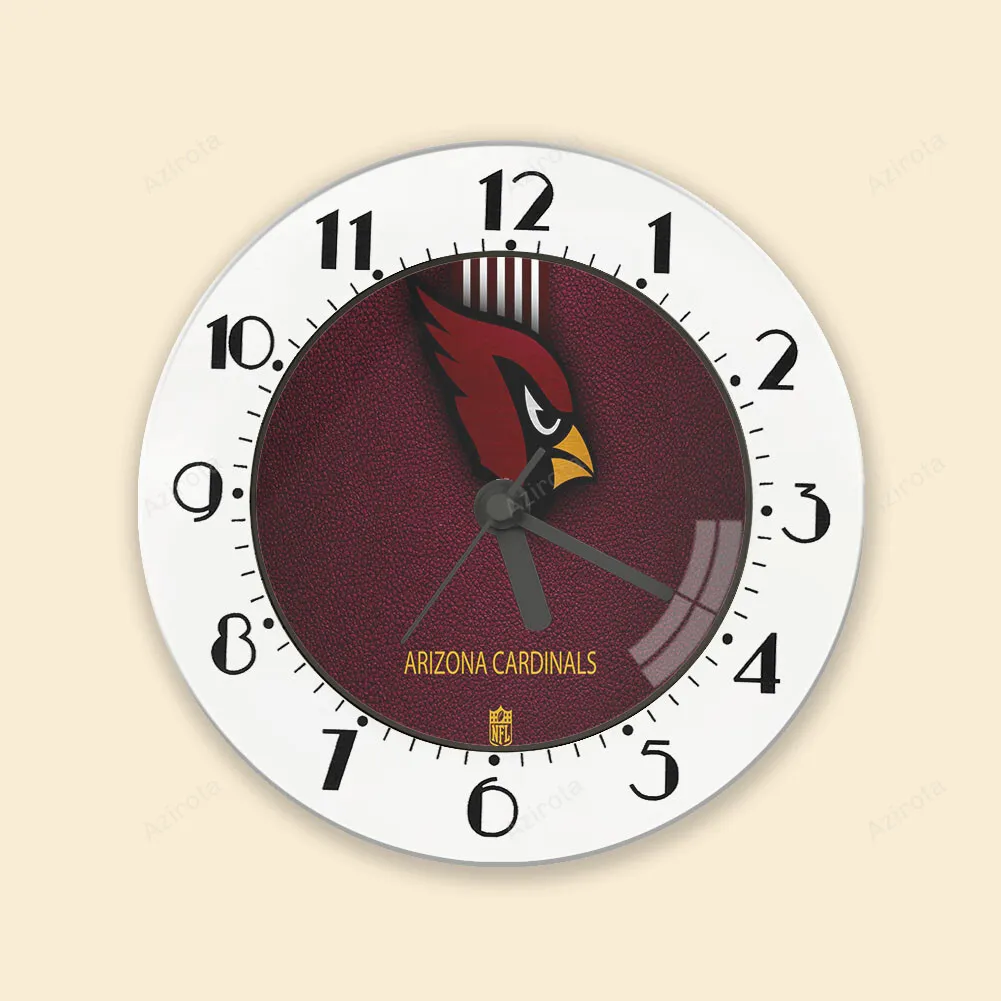 Arizona Cardinals Logo v1 Alarm Clock