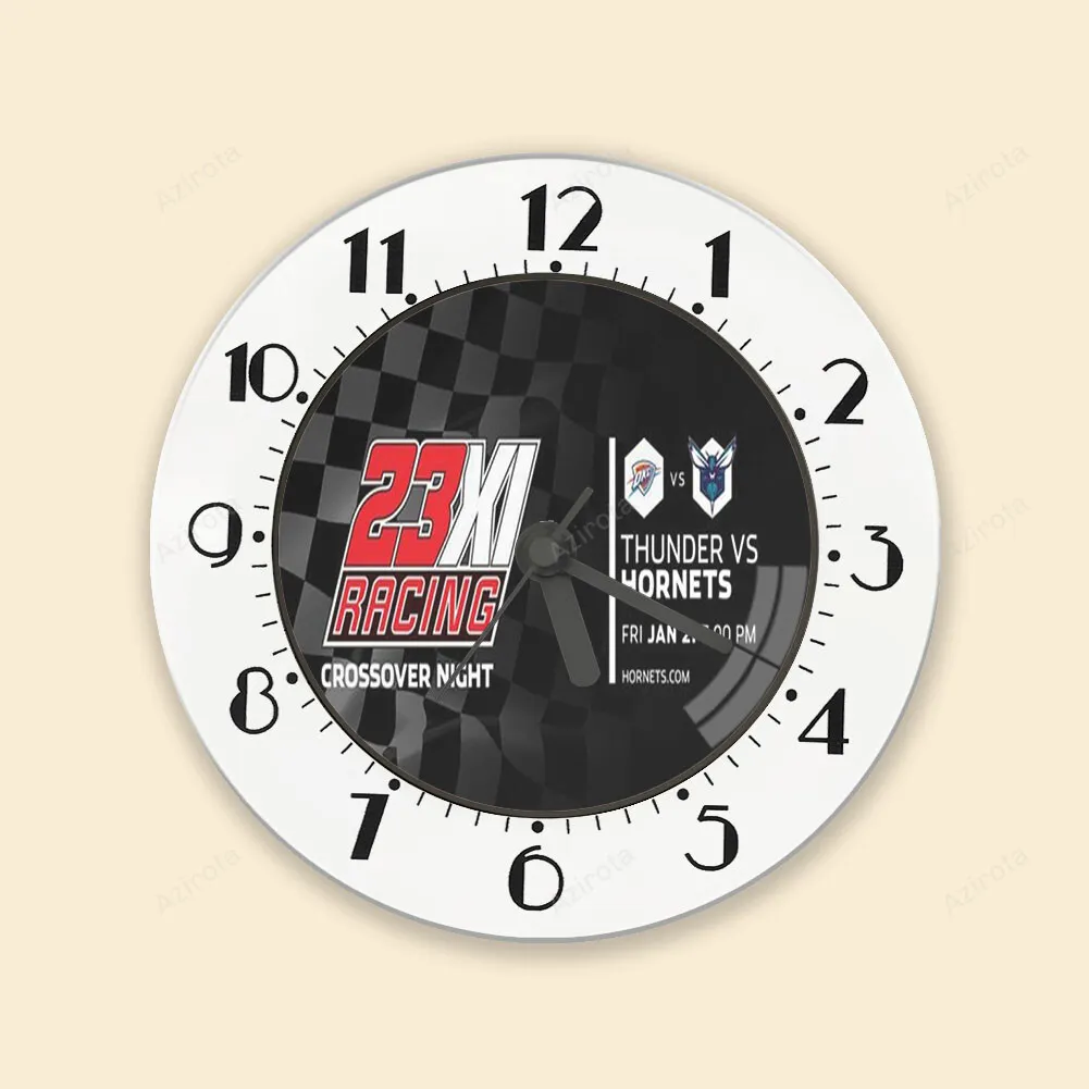 23XI Racing Logo4 Alarm Clock