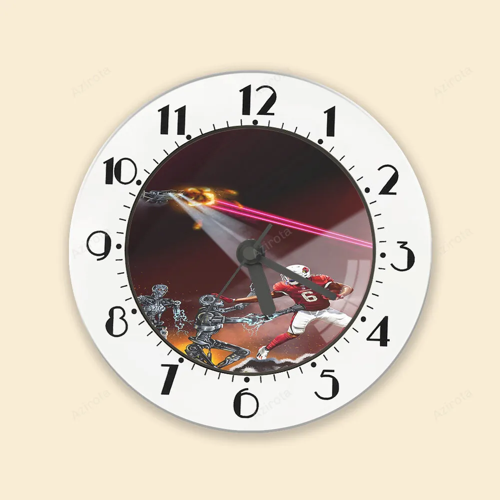 Arizona Cardinals James Corner 6 Alarm Clock