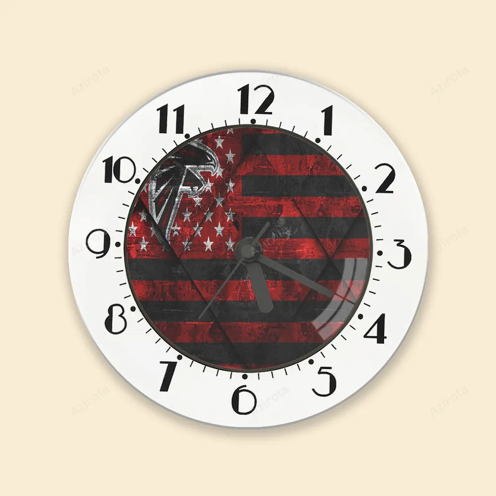 Atlanta Falcons Flag2 Alarm Clock