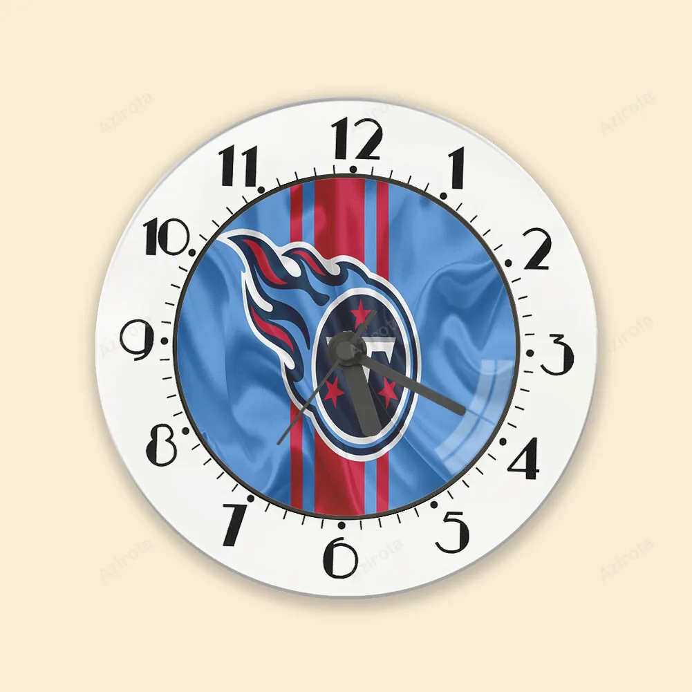 Tennessee Titans Emblem v21 Alarm Clock