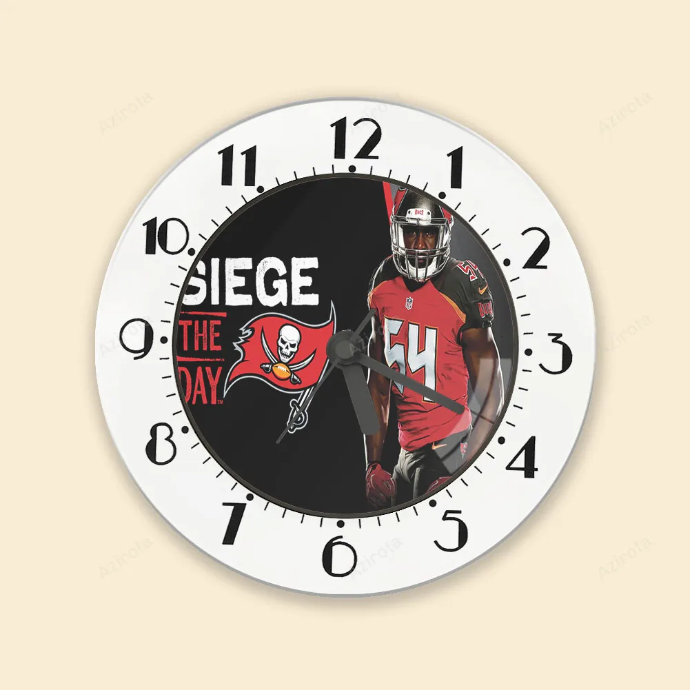 Tampa Bay Buccaneers 54 Lavonte David v15 Alarm Clock