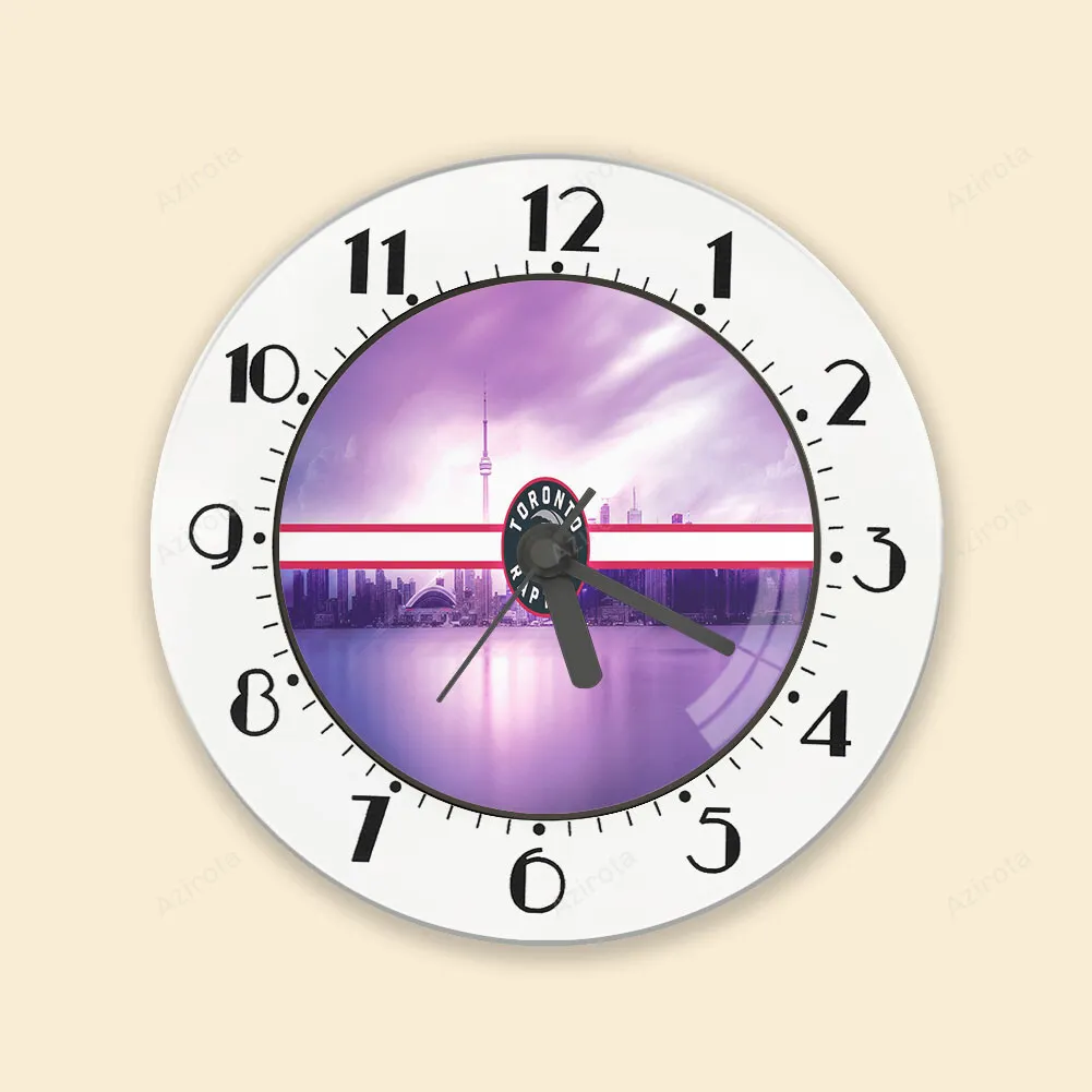 Toronto Raptors Purple City Alarm Clock