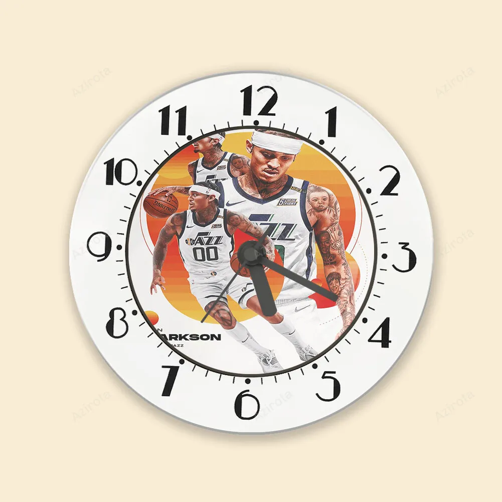 Utah Jazz 00 Jordan Clarkson v41 Alarm Clock