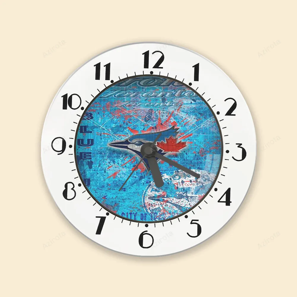 Toronto Blue Jays Danny Vintage Logo1 Alarm Clock