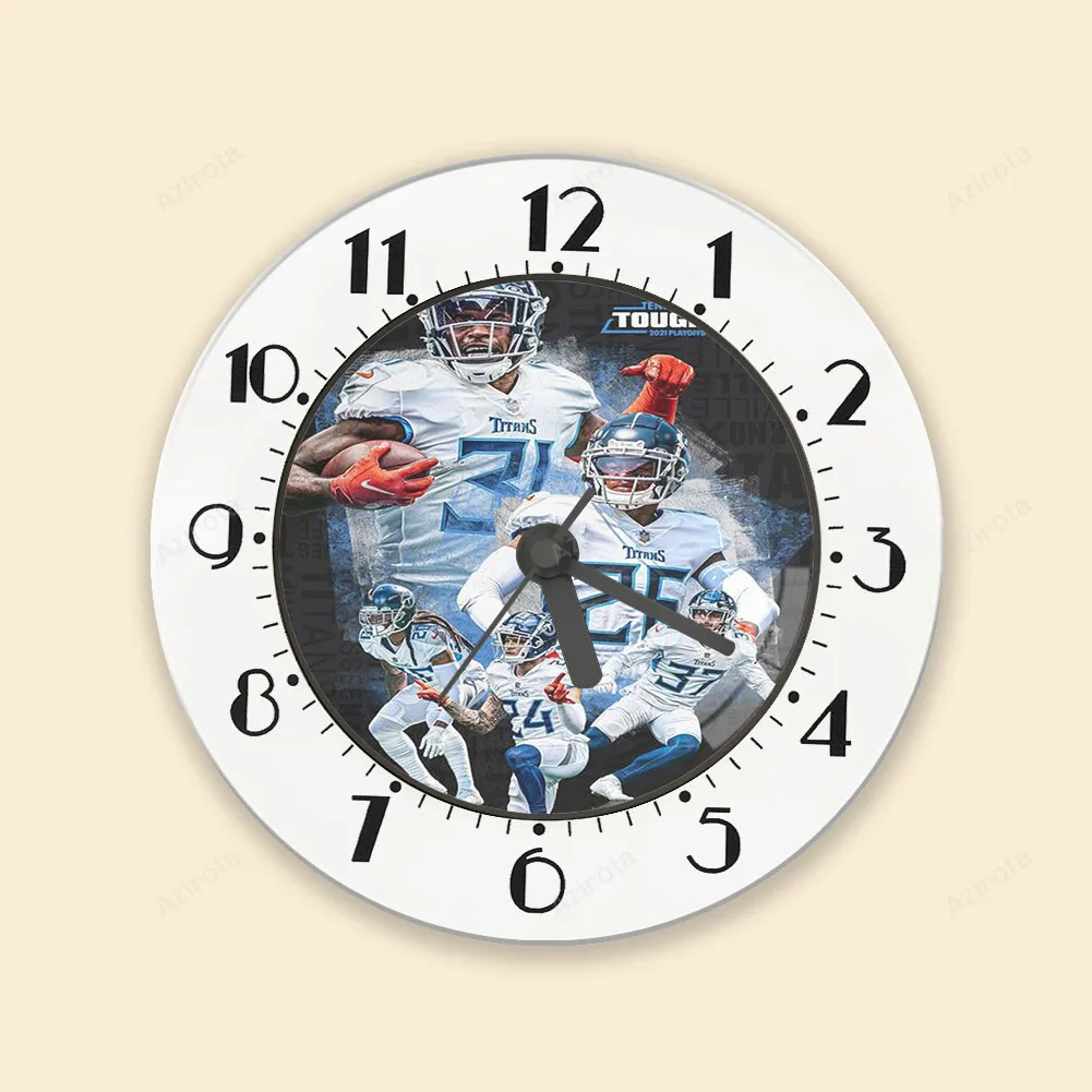 Tennessee Titans Players3 Alarm Clock