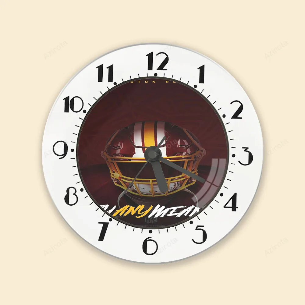 Washington Football Team By Any Means Alarm Clock