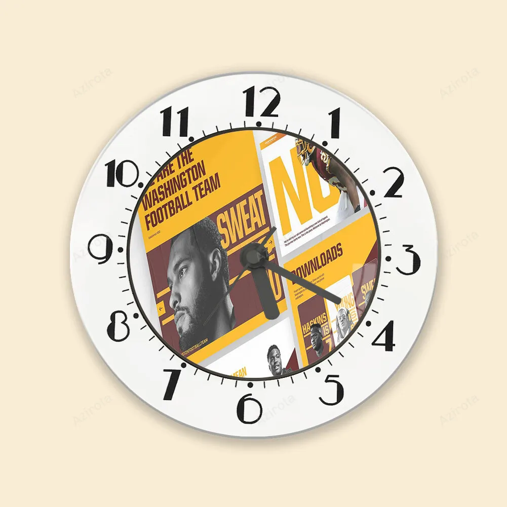 Washington Football Team All Players1 Alarm Clock