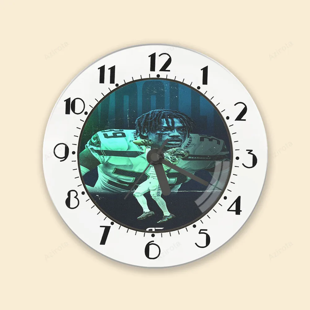 Seattle Seahawks Tariq Woolen1 Alarm Clock