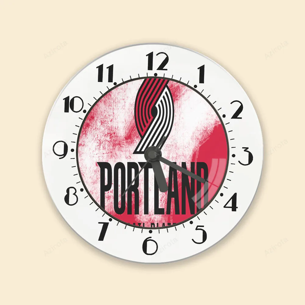 Portland Trail Blazers Reddish White Alarm Clock