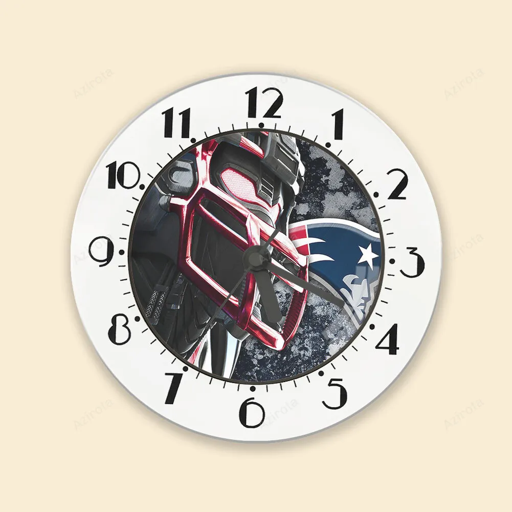 New England Patriots Player Helmet Alarm Clock