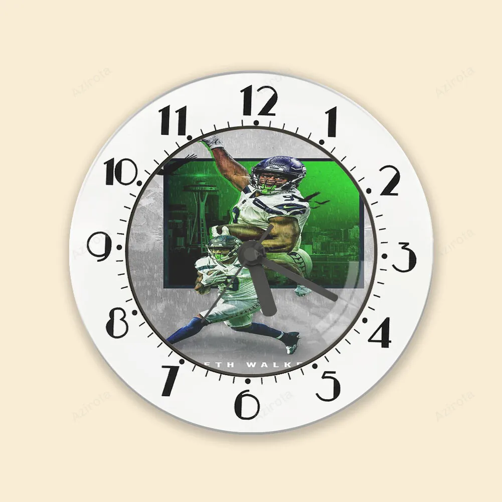 Seattle Seahawks Kenneth Walker III1 Alarm Clock