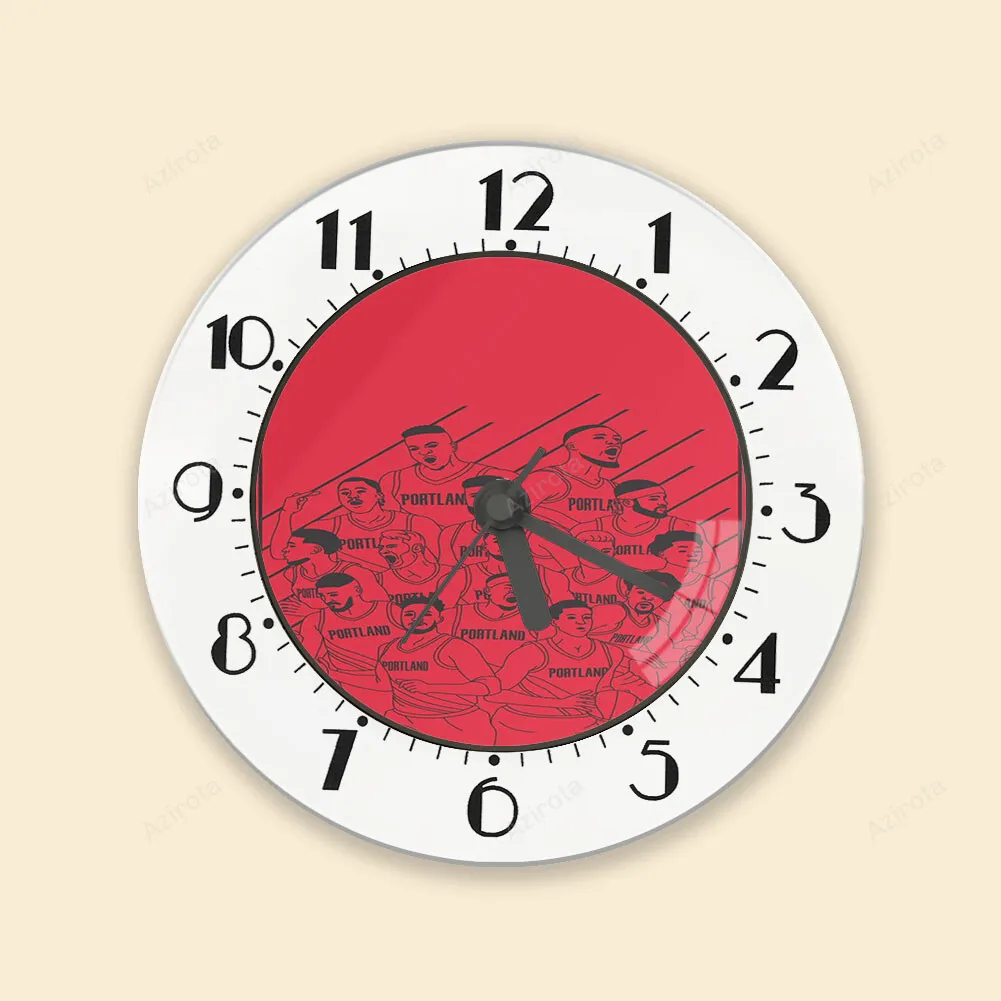 Portland Trail Blazers All Players5 Alarm Clock