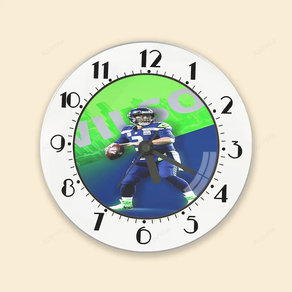 Seattle Seahawks Russell Wilson3 Alarm Clock
