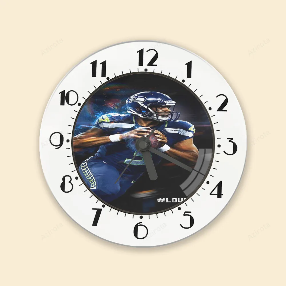 Seattle Seahawks Russell Wilson13 Alarm Clock