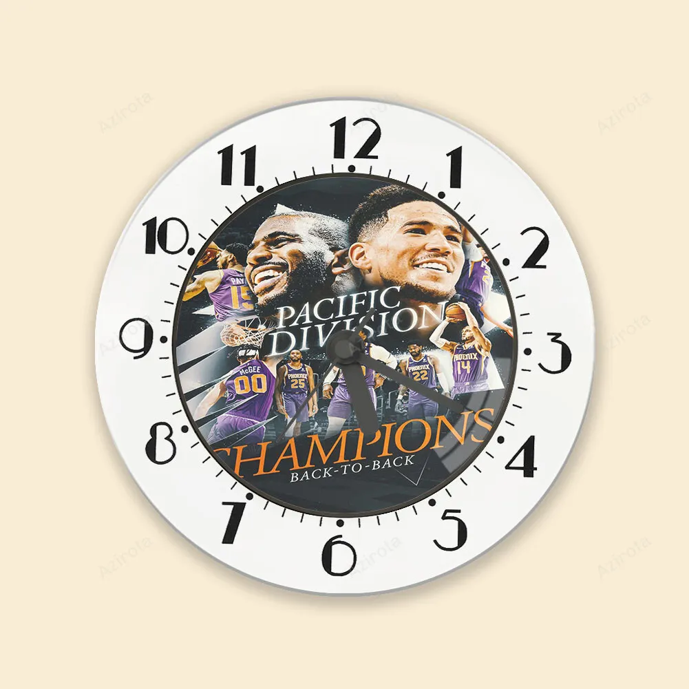 Phoenix Suns Team v3 Alarm Clock