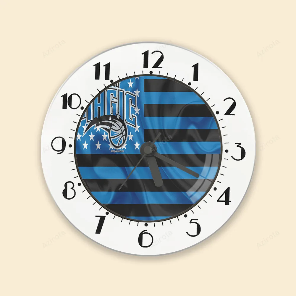 Orlando Magic Blue Flag Alarm Clock
