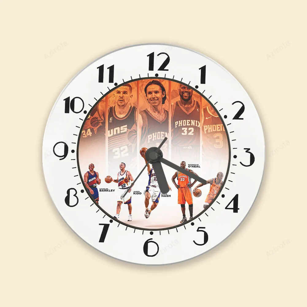 Phoenix Suns Team v15 Alarm Clock