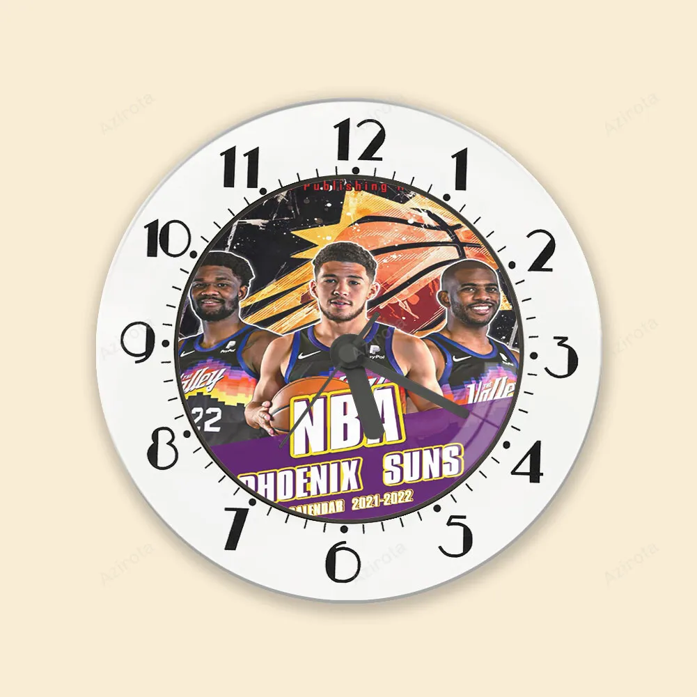 Phoenix Suns Team v4 Alarm Clock