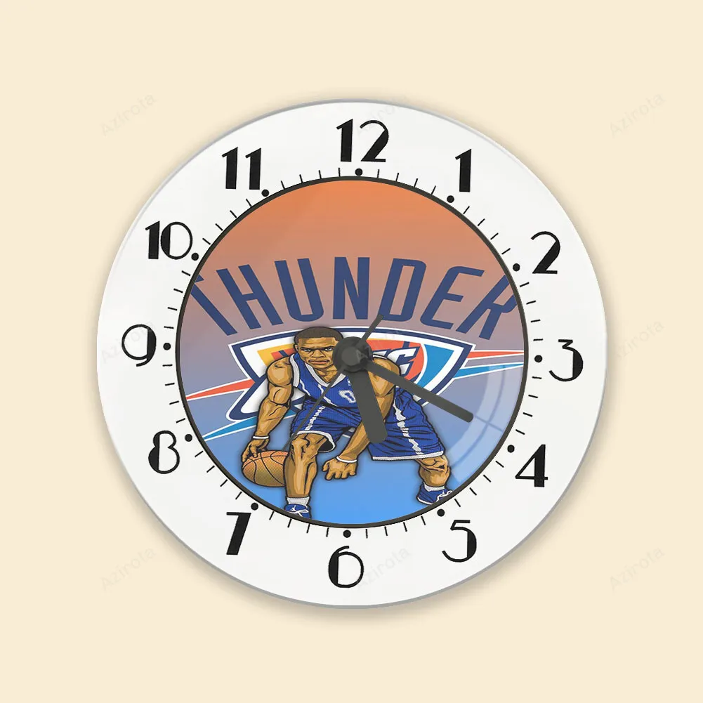 Oklahoma City Thunder No0 Russell Westbrook n5 Alarm Clock
