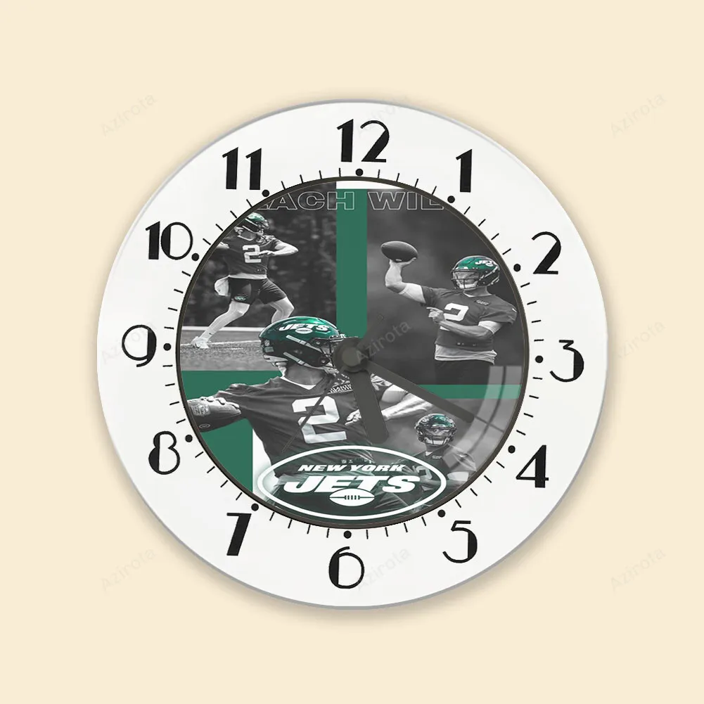 New York Jets Zach Wilson2 Alarm Clock