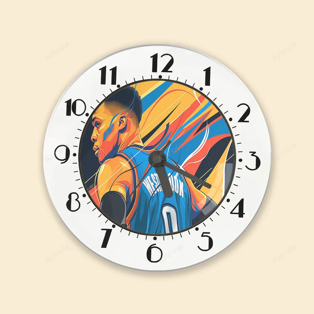 Oklahoma City Thunder No0 Russell Westbrook n3 Alarm Clock