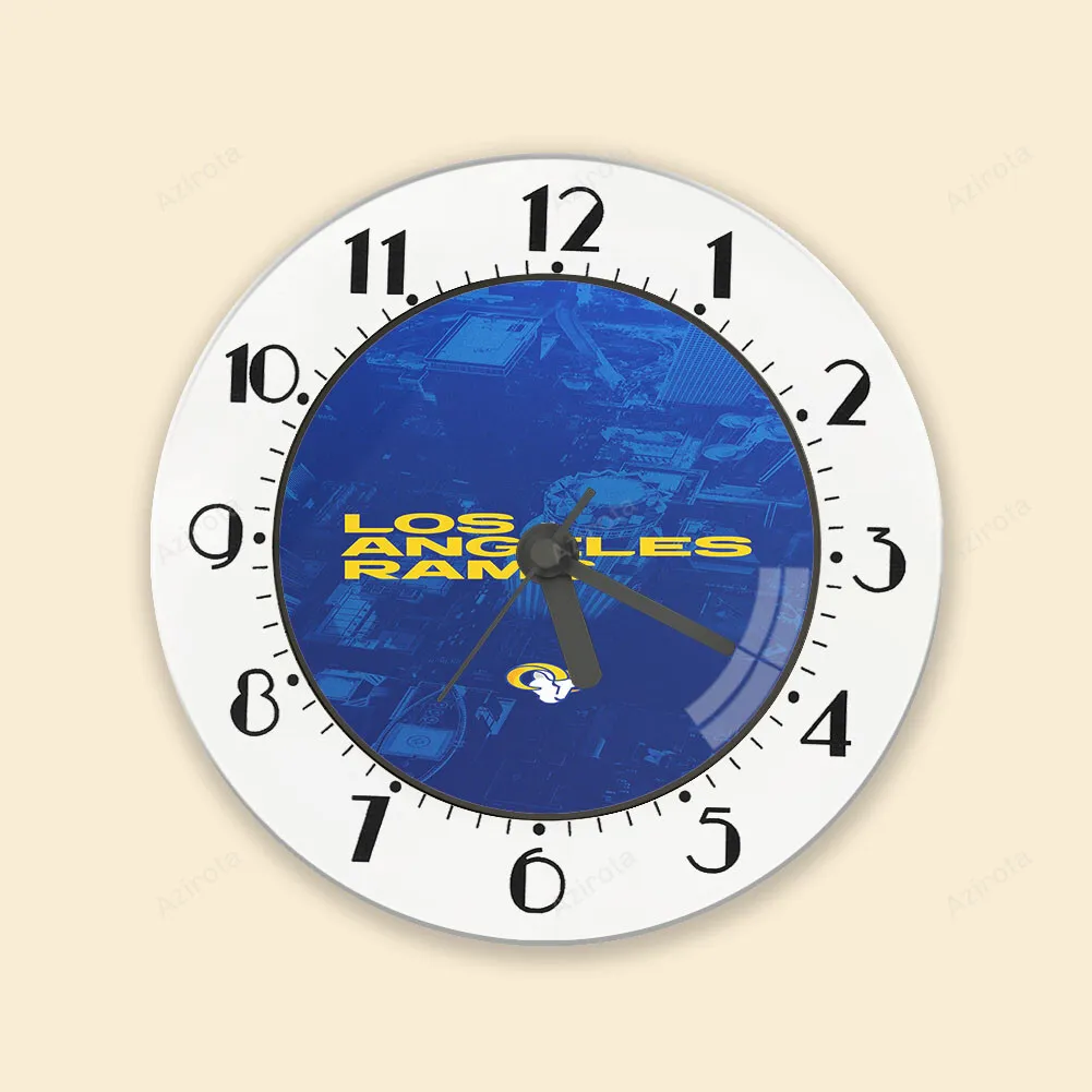 Los Angeles Rams City Blue Alarm Clock