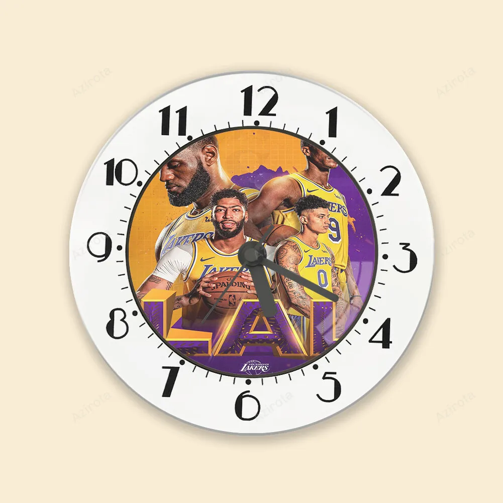 Los Angeles Lakers players Alarm Clock