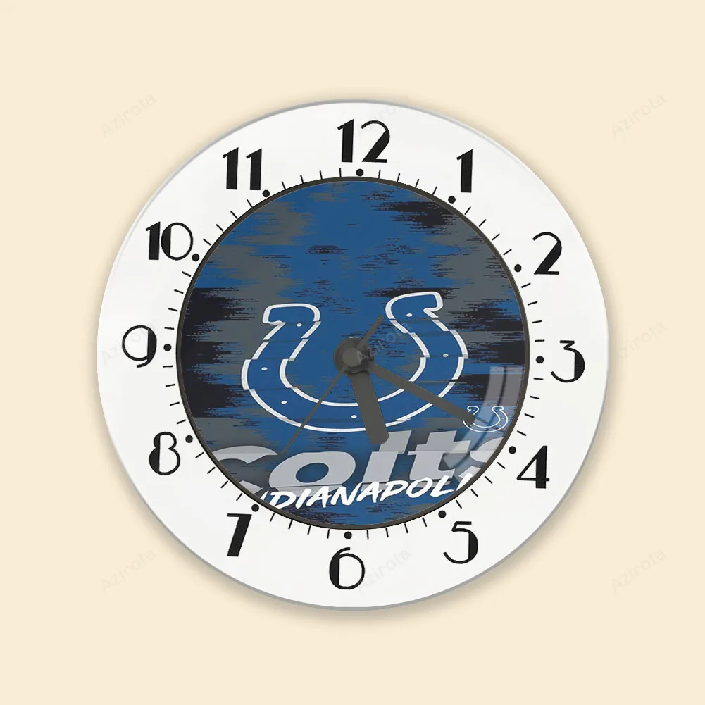 Indianapolis Colts Zigzag Alarm Clock