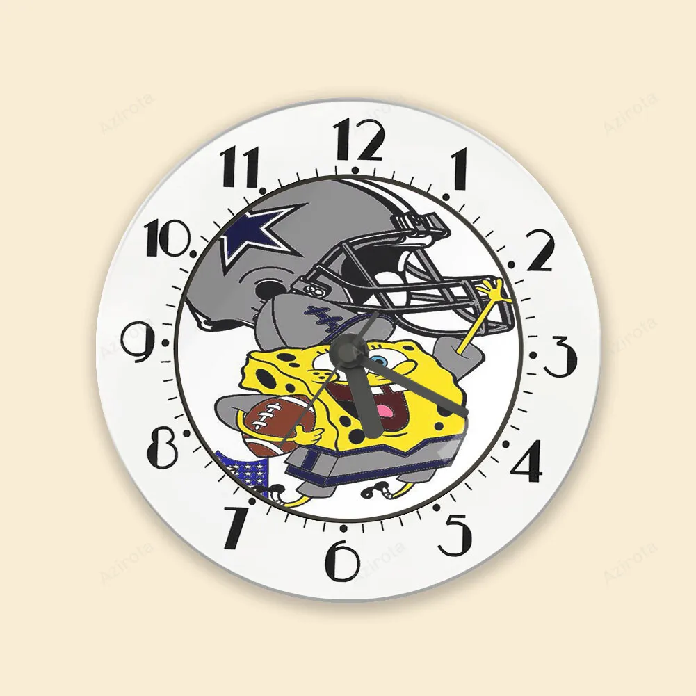 Dallas Cowboys Spongebob Jumping Alarm Clock