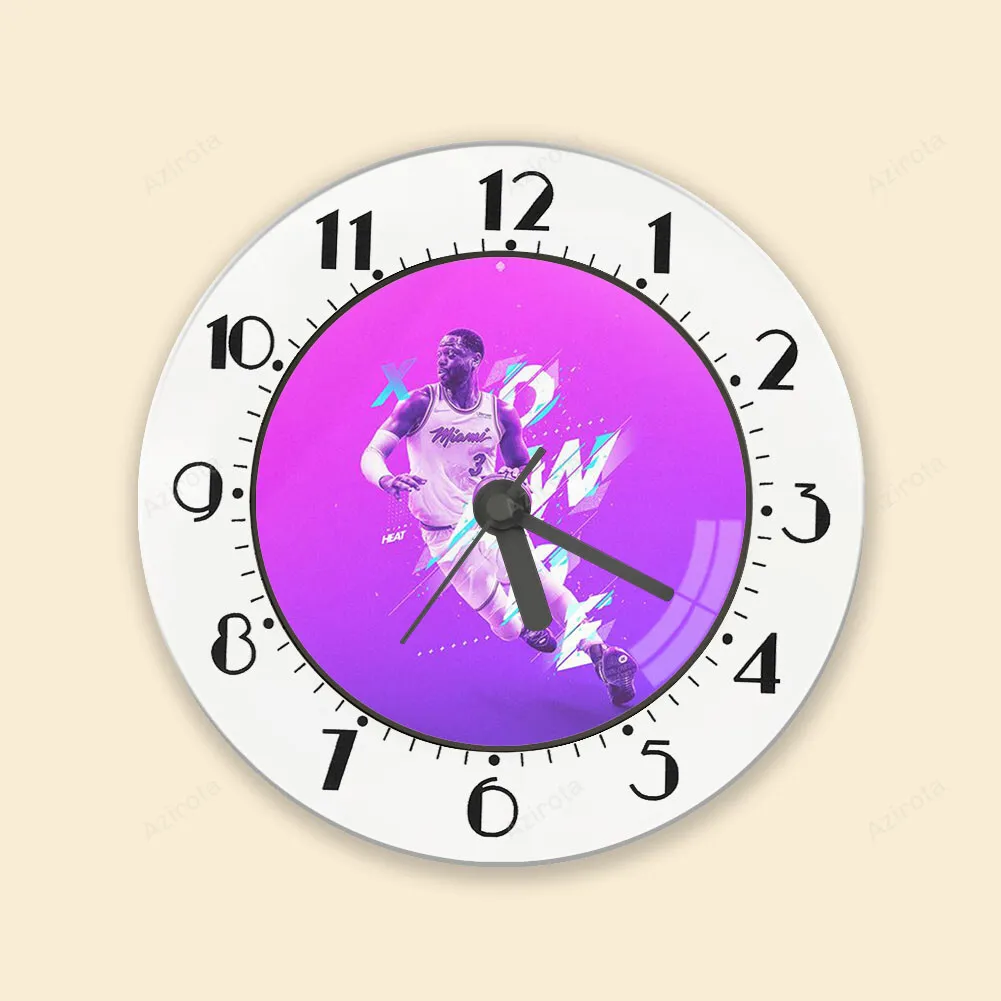 Miami Heat Dwyane Wade9 Alarm Clock