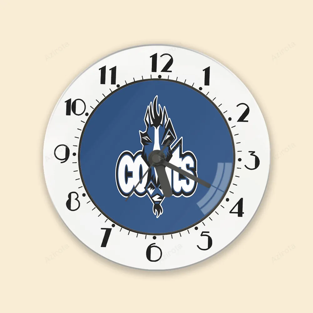 Indianapolis Colts Horse Blue Alarm Clock