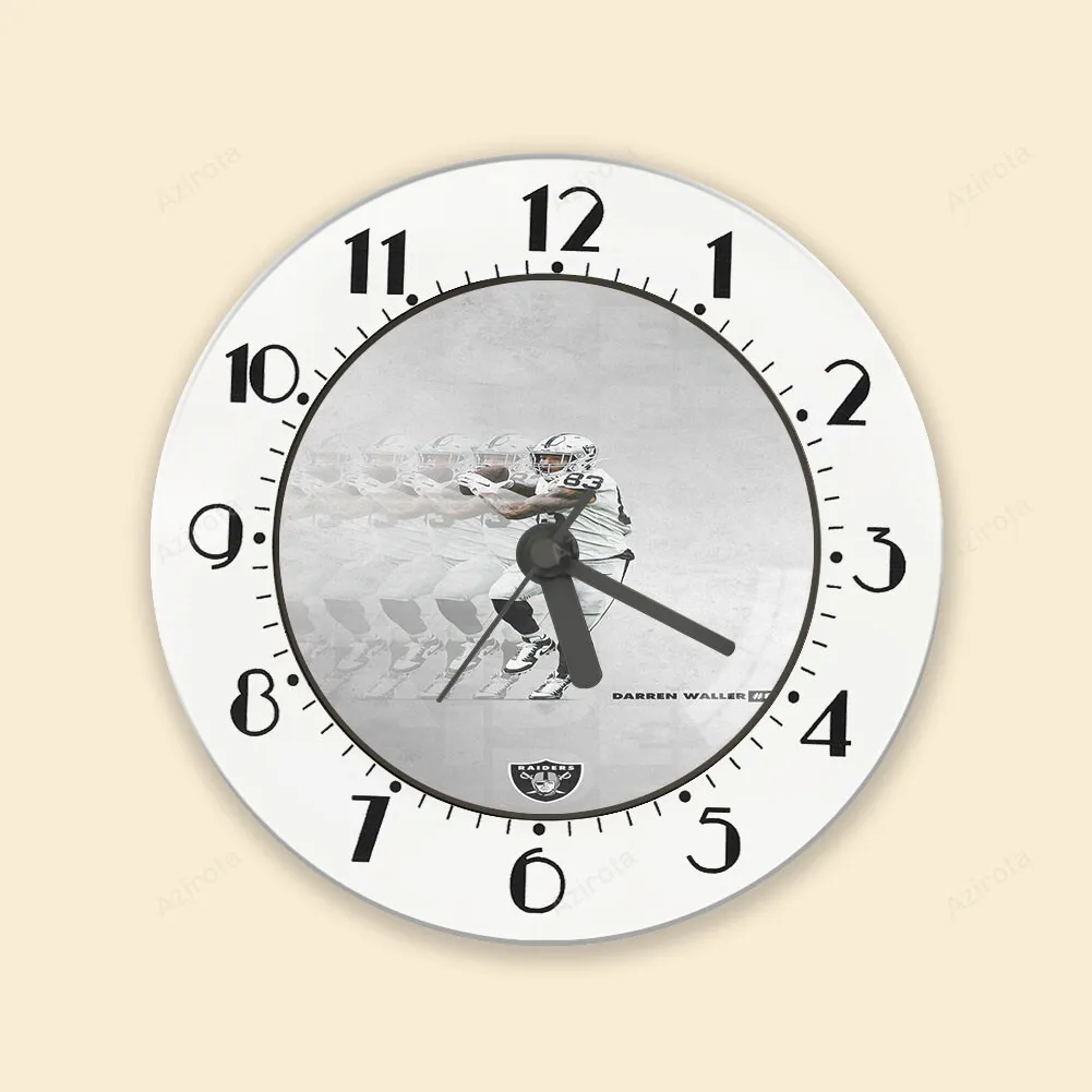 Las Vegas Raiders Darren Waller 83 v2 Alarm Clock