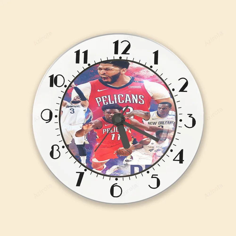New Orleans Pelicans Players v32 Alarm Clock