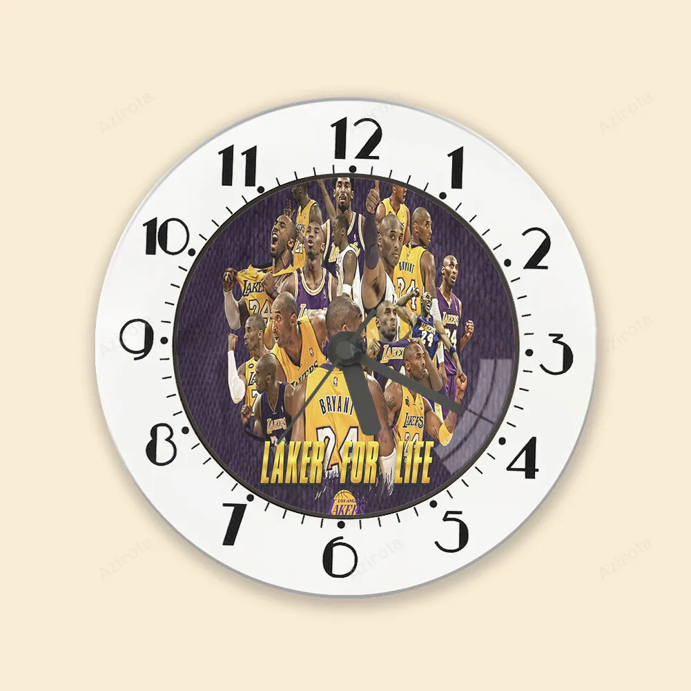 Los Angeles Lakers Players v59 Alarm Clock