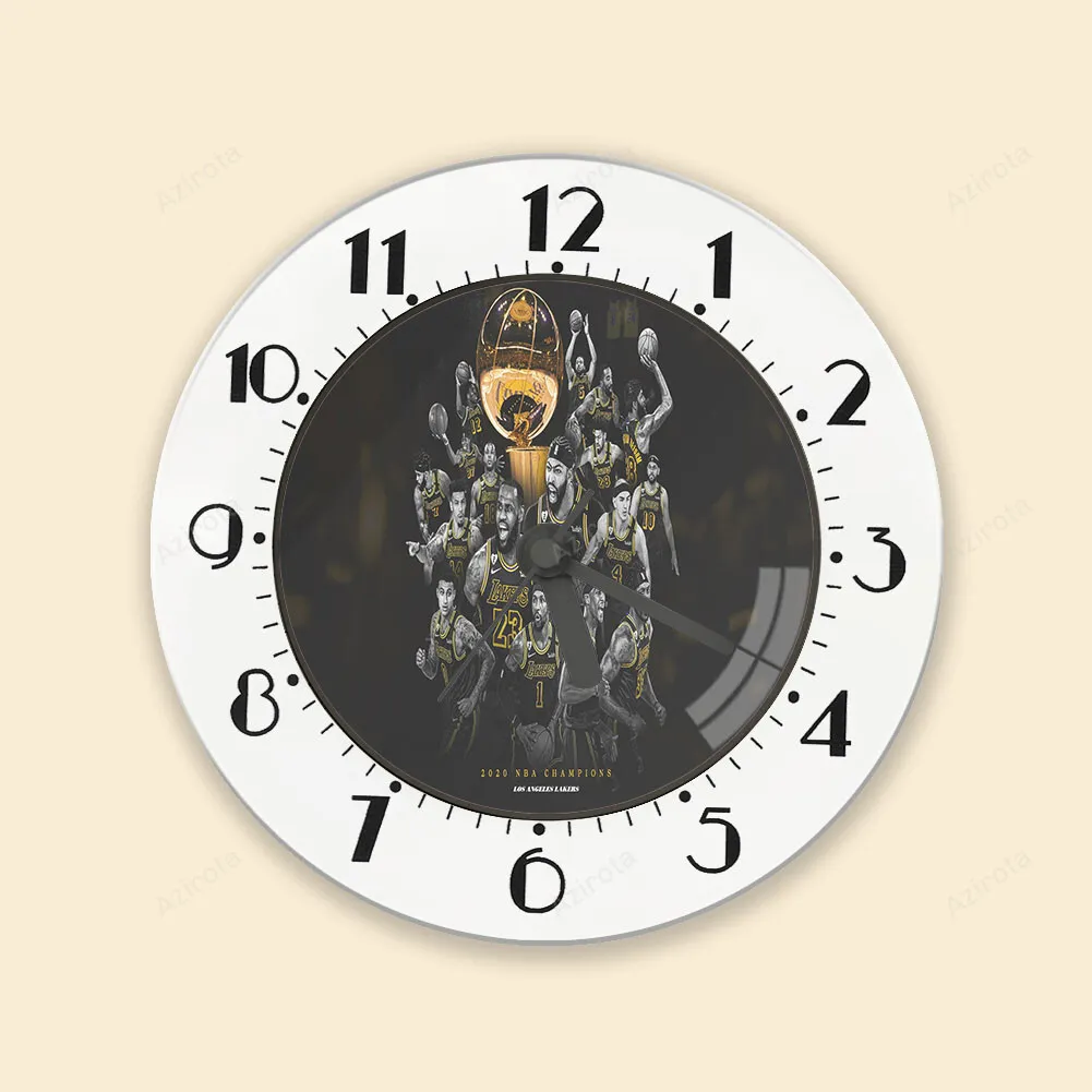 Los Angeles Lakers Players v18 Alarm Clock