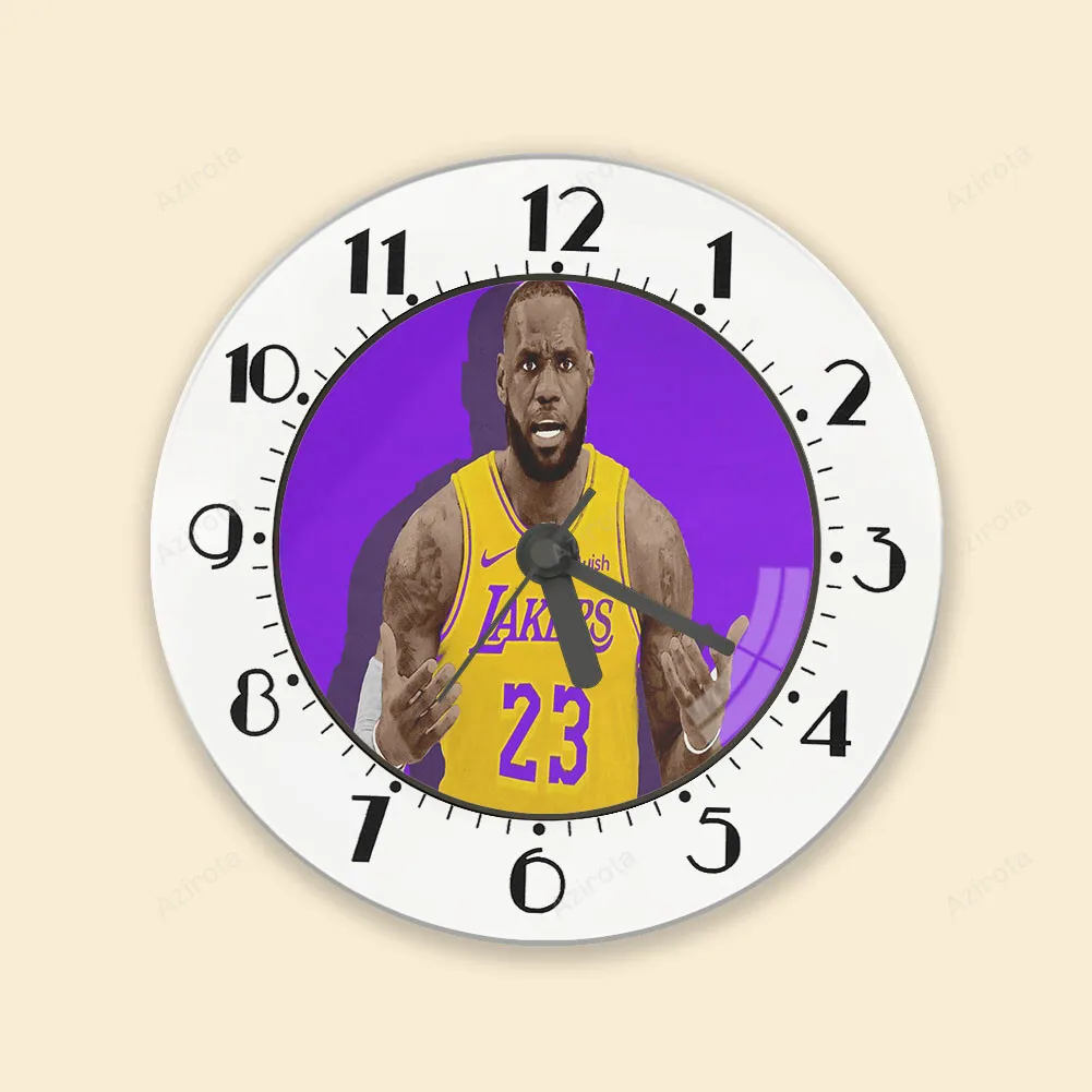 Los Angeles Lakers 23 LeBron James l6 Alarm Clock