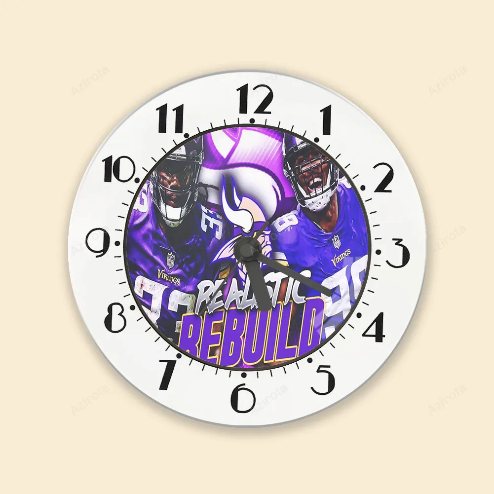 Minnesota Vikings Team Rebuild Alarm Clock