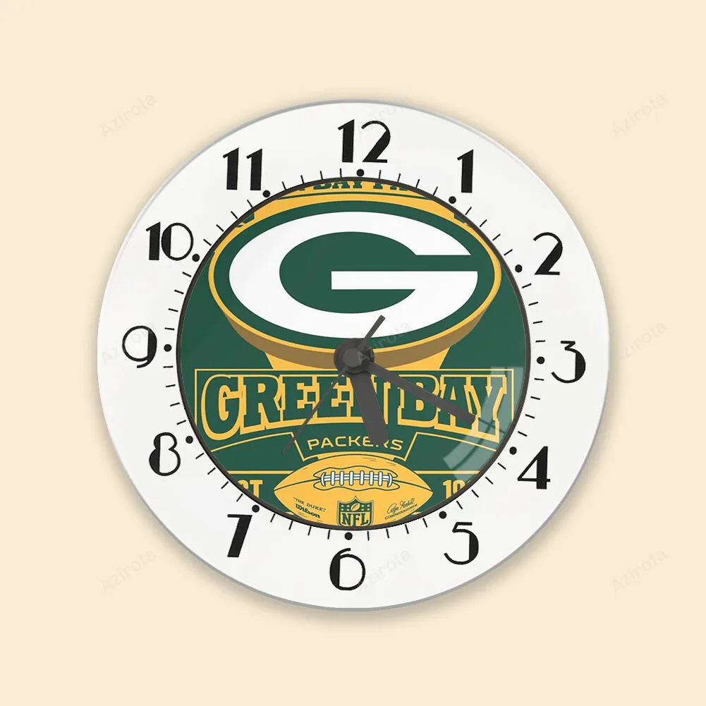 Green Bay Packers Poster Est 1921 Alarm Clock